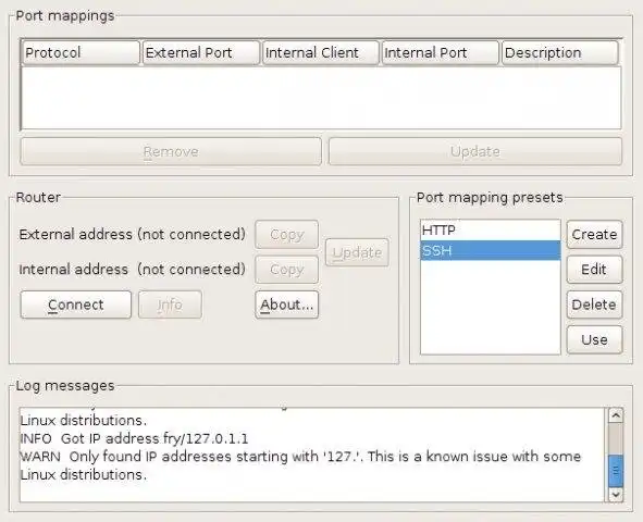 Download web tool or web app UPnP PortMapper