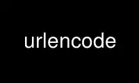 Run urlencode in OnWorks free hosting provider over Ubuntu Online, Fedora Online, Windows online emulator or MAC OS online emulator