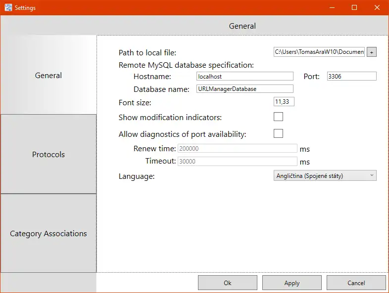 Descargue la herramienta web o la aplicación web URL Server Manager