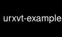 Run urxvt-example-refresh-hooks in OnWorks free hosting provider over Ubuntu Online, Fedora Online, Windows online emulator or MAC OS online emulator