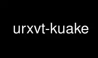 Run urxvt-kuake in OnWorks free hosting provider over Ubuntu Online, Fedora Online, Windows online emulator or MAC OS online emulator