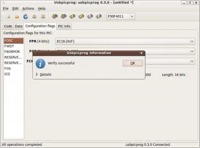 Download web tool or web app usbpicprog: Simple USB PIC programmer to run in Linux online