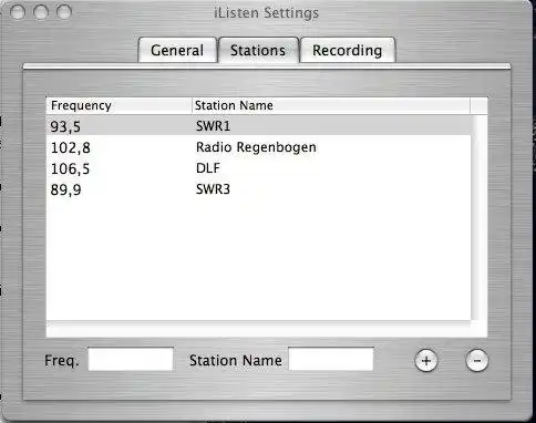 Download web tool or web app USB Radio