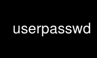 Run userpasswd in OnWorks free hosting provider over Ubuntu Online, Fedora Online, Windows online emulator or MAC OS online emulator