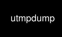 Run utmpdump in OnWorks free hosting provider over Ubuntu Online, Fedora Online, Windows online emulator or MAC OS online emulator