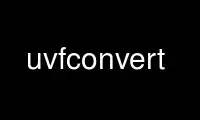 Run uvfconvert in OnWorks free hosting provider over Ubuntu Online, Fedora Online, Windows online emulator or MAC OS online emulator