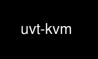 Run uvt-kvm in OnWorks free hosting provider over Ubuntu Online, Fedora Online, Windows online emulator or MAC OS online emulator