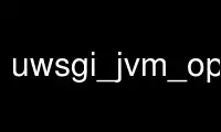 Run uwsgi_jvm_openjdk8 in OnWorks free hosting provider over Ubuntu Online, Fedora Online, Windows online emulator or MAC OS online emulator