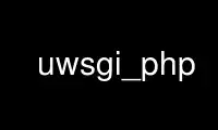 Run uwsgi_php in OnWorks free hosting provider over Ubuntu Online, Fedora Online, Windows online emulator or MAC OS online emulator