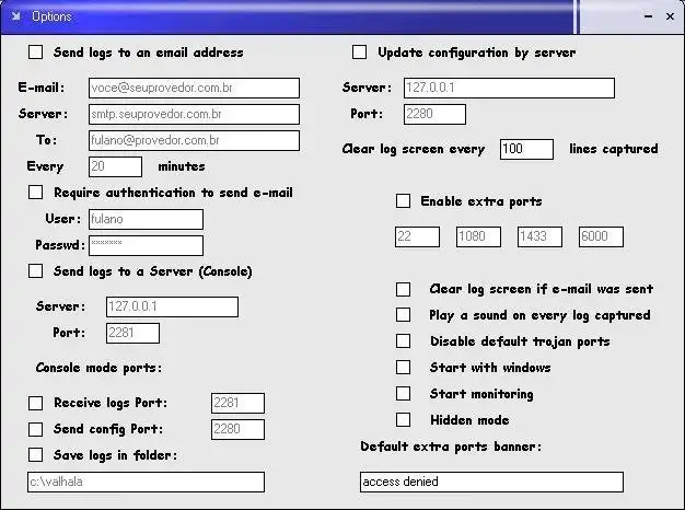 Download web tool or web app Valhala Honeypot