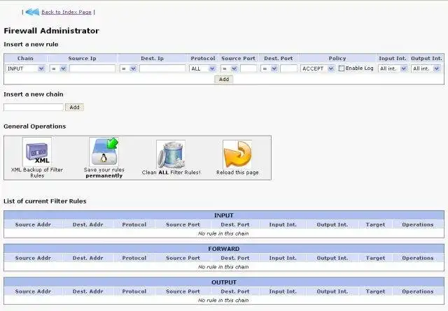 Download web tool or web app Valkyrja Php Firewall Admin