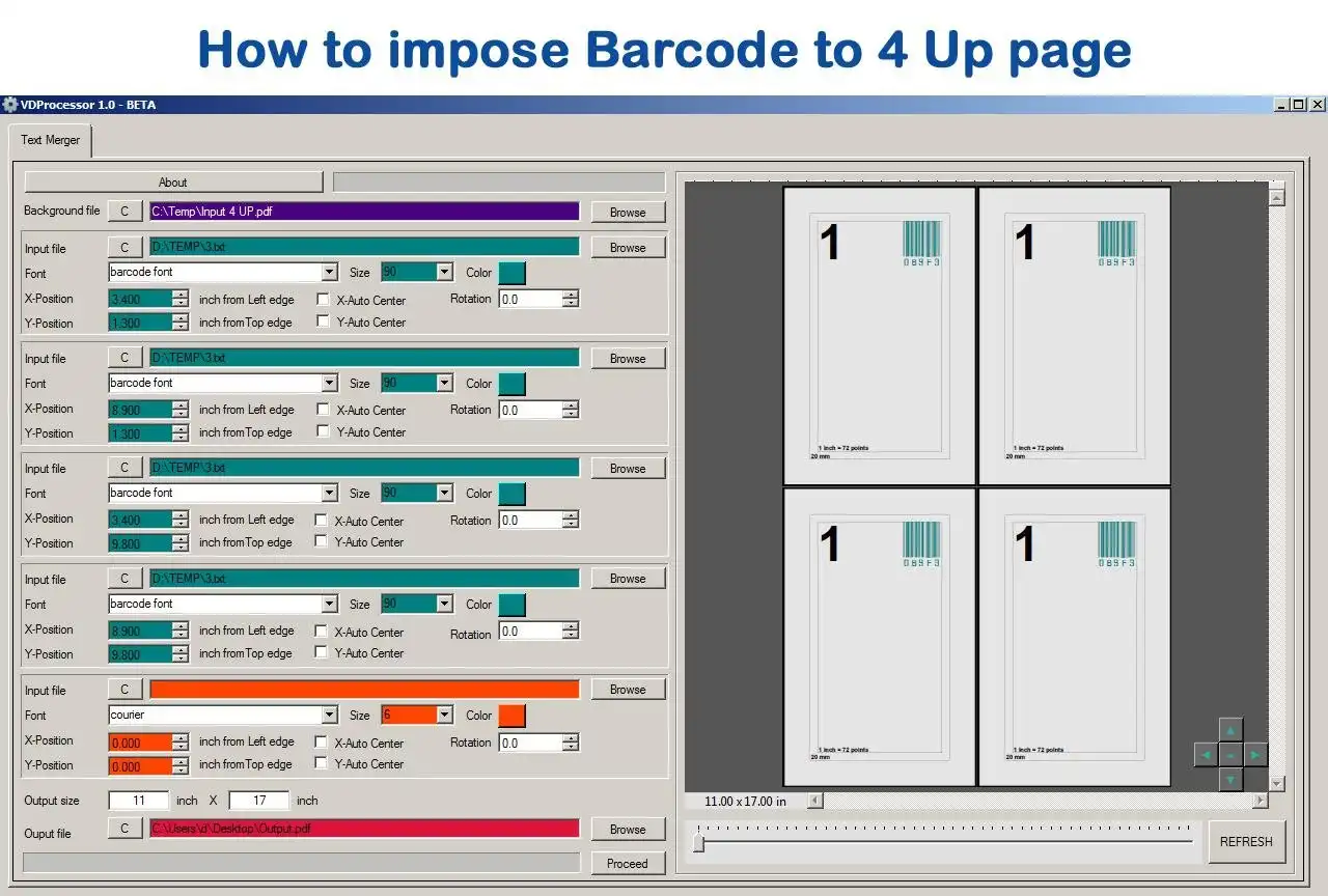 Download web tool or web app Variable Data Processor 1.0