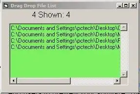 Download web tool or web app VB Drag Drop File Listing to Text