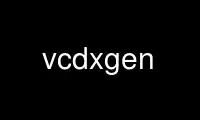 Run vcdxgen in OnWorks free hosting provider over Ubuntu Online, Fedora Online, Windows online emulator or MAC OS online emulator