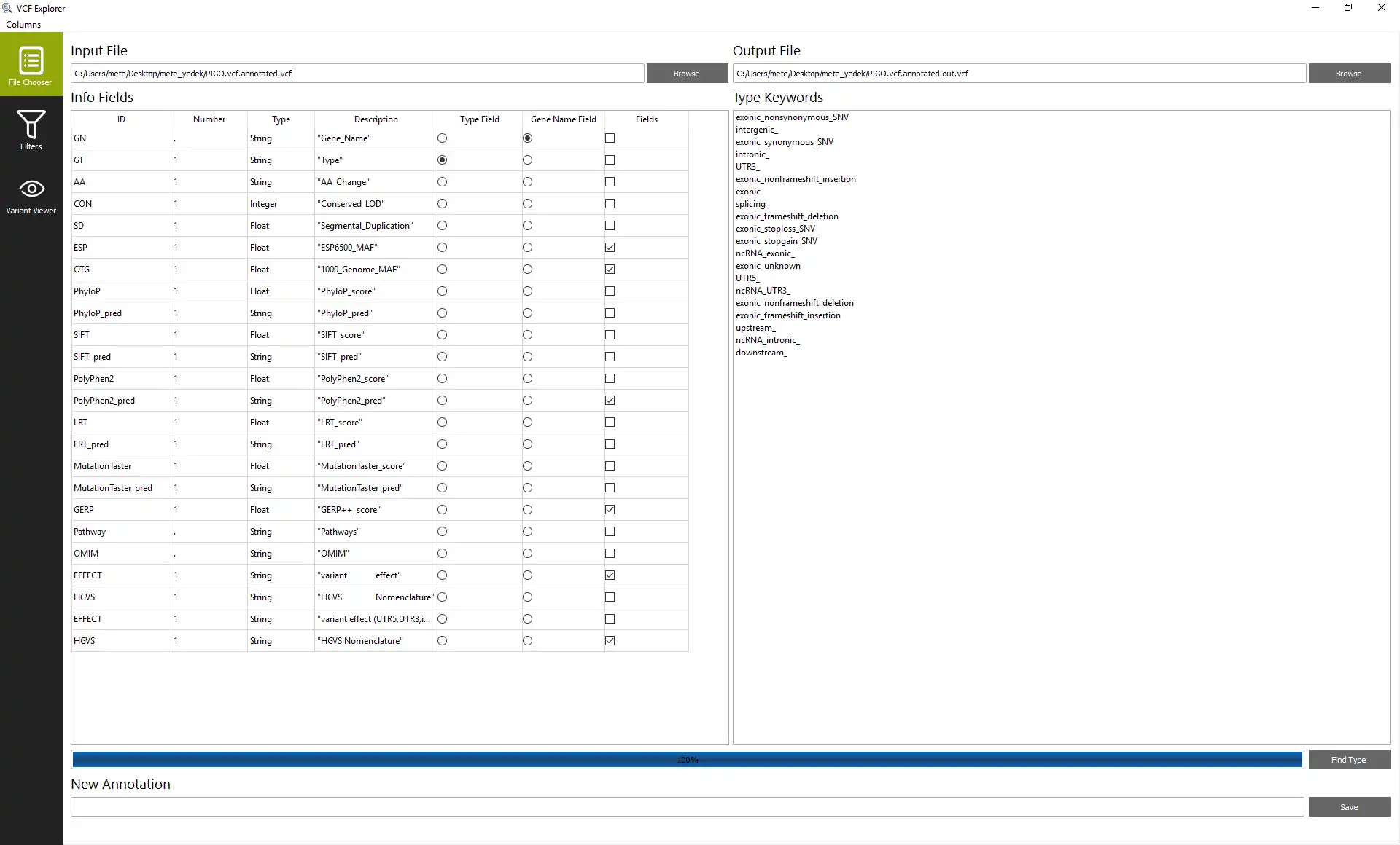 Download web tool or web app VCF Explorer to run in Linux online