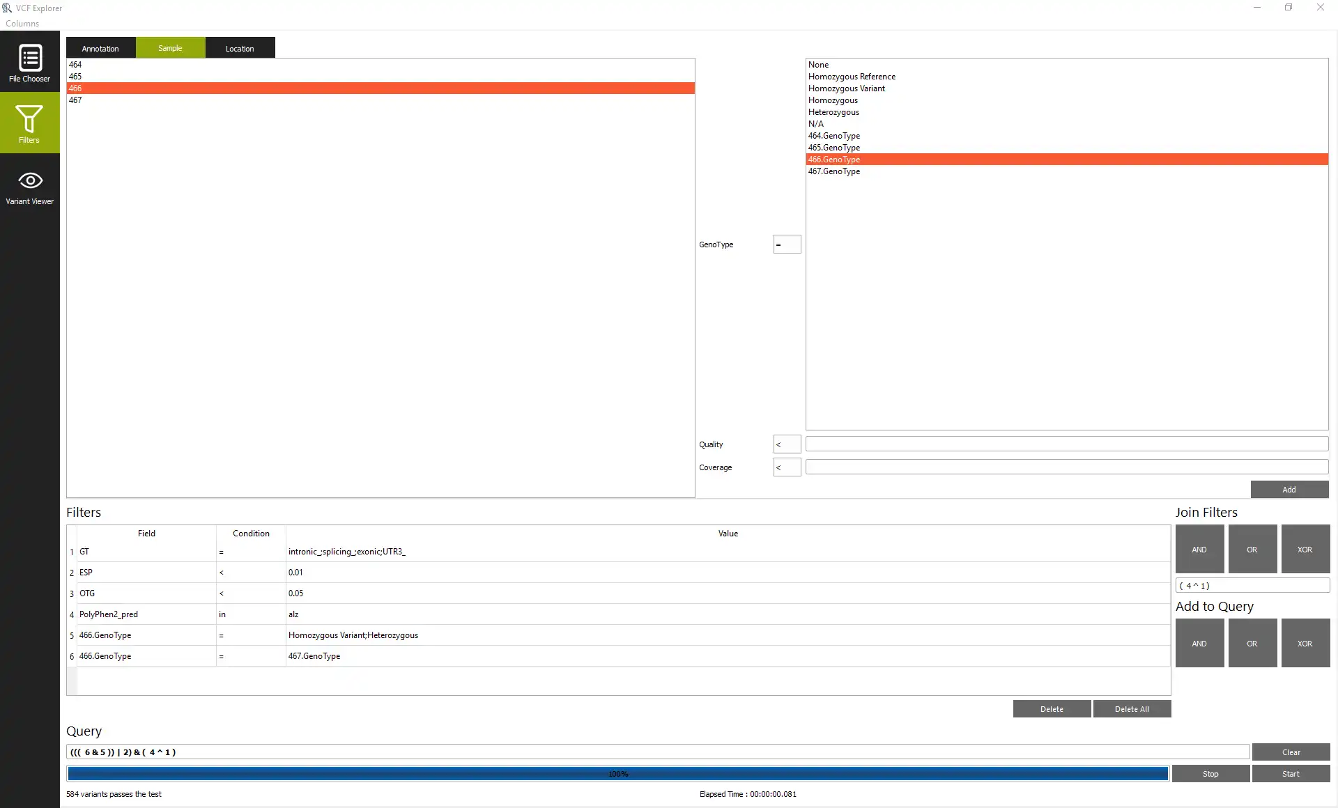 Download web tool or web app VCF Explorer to run in Linux online