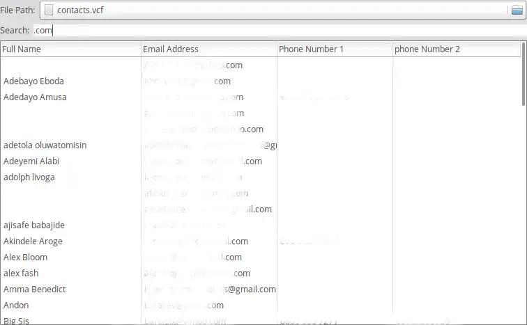 Download web tool or web app VCF Reader