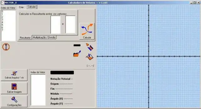 Download web tool or web app Vector_X: Vector Calculator to run in Linux online