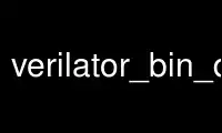 Run verilator_bin_dbg in OnWorks free hosting provider over Ubuntu Online, Fedora Online, Windows online emulator or MAC OS online emulator