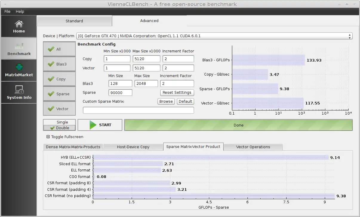 Download web tool or web app ViennaCLBench