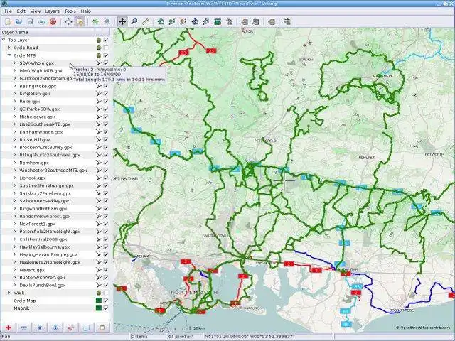 Download web tool or web app Viking GPS data editor and analyzer to run in Linux online