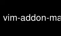 Run vim-addon-manager in OnWorks free hosting provider over Ubuntu Online, Fedora Online, Windows online emulator or MAC OS online emulator