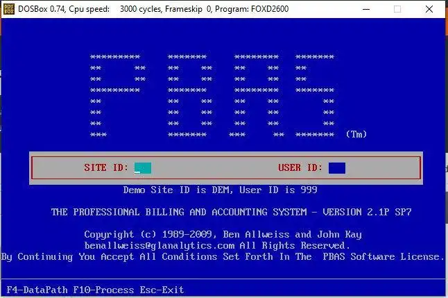 Download web tool or web app vintage-billing-accounting