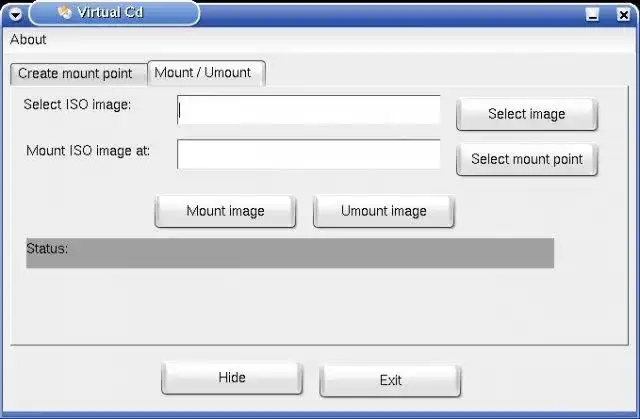 Download web tool or web app VirtualCd