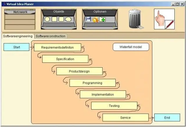 Download web tool or web app Virtual Idea Planner