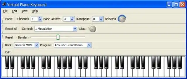 Virtual midi clearance piano keyboard online