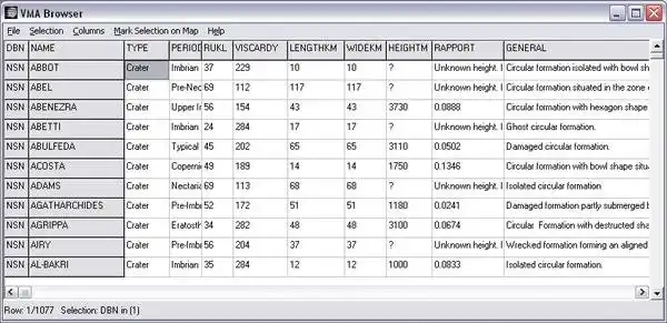 Download web tool or web app Virtual Moon Atlas to run in Linux online