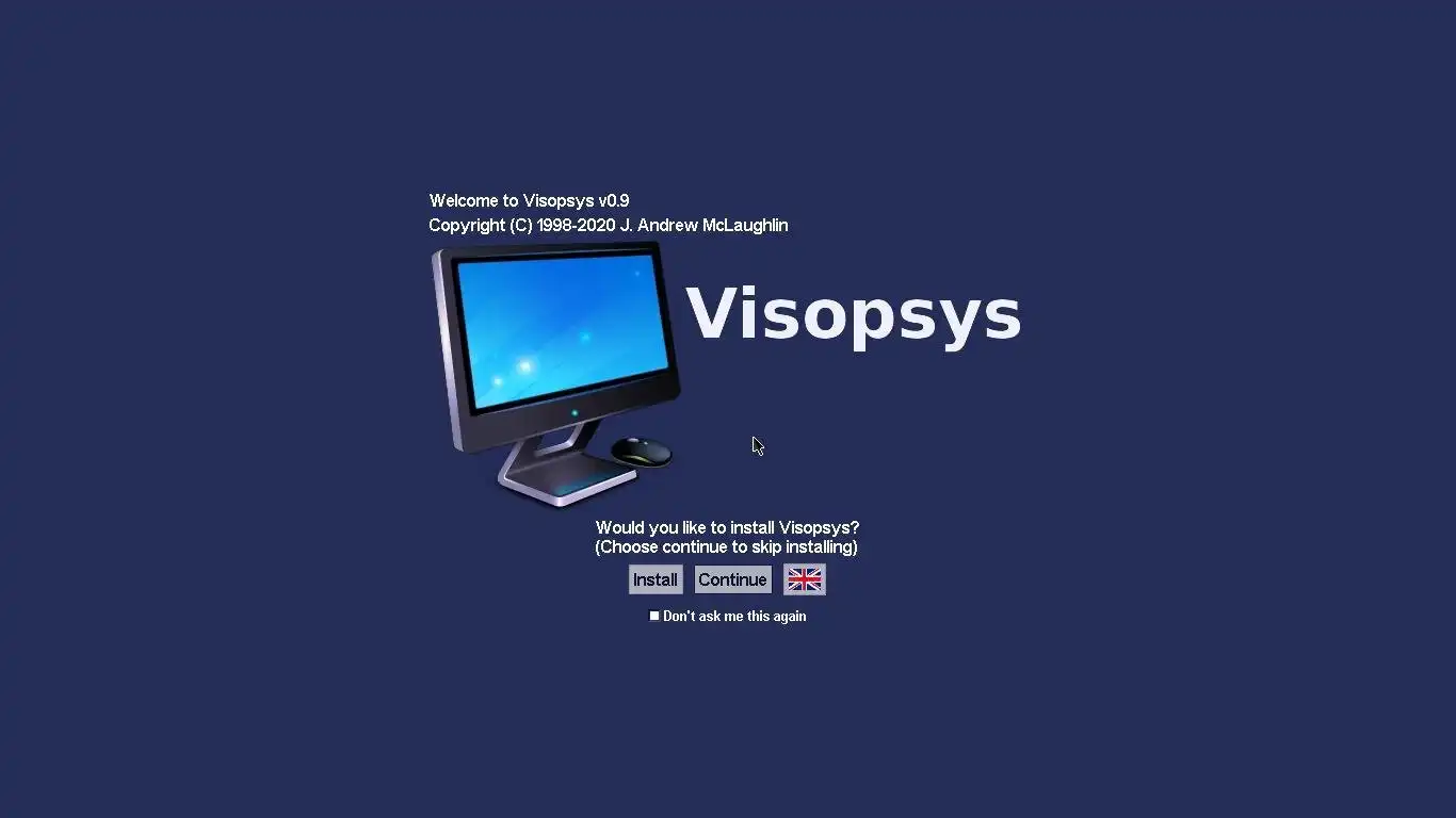 Descargue la herramienta web o la aplicación web Visopsys