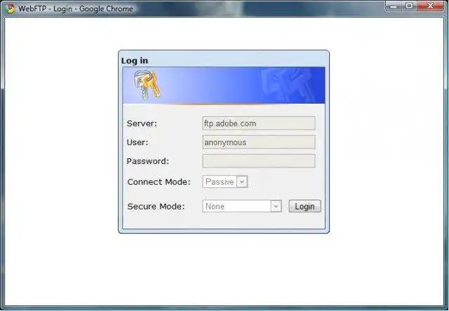 Download web tool or web app Vista Web FTP