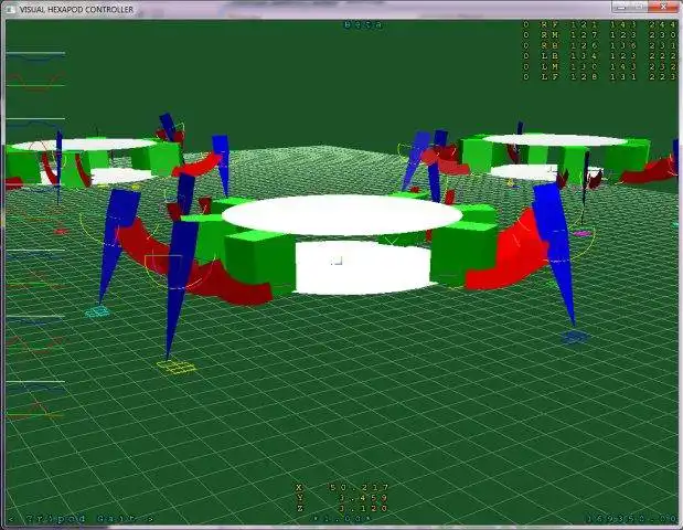 Download web tool or web app Visual Hexapod Controller to run in Linux online