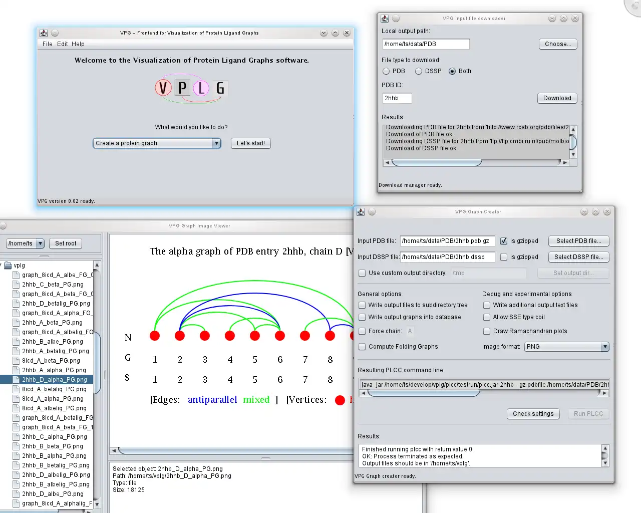 Download web tool or web app Visualization of Protein-Ligand Graphs to run in Linux online