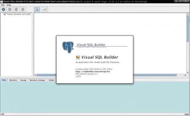 Download web tool or web app Visual SQL Builder