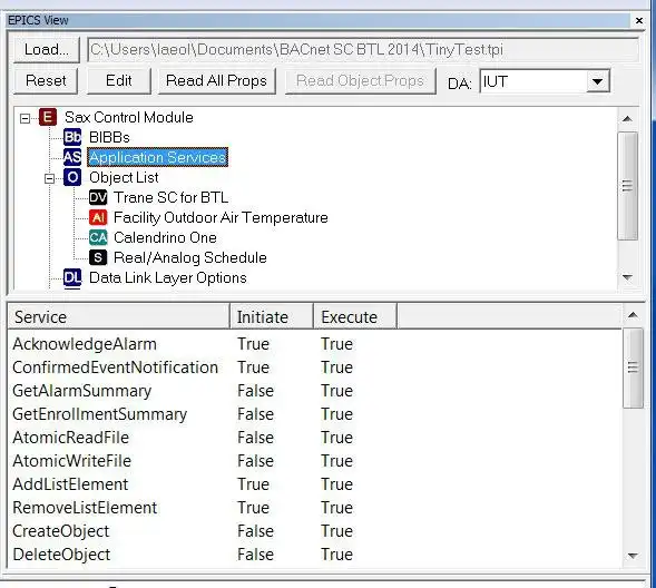 Download web tool or web app Visual Test Shell for BACnet to run in Windows online over Linux online