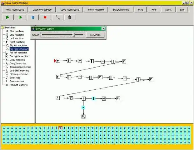 Download web tool or web app Visual Turing Machine to run in Windows online over Linux online