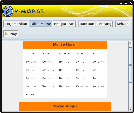 Download web tool or web app Vmorse