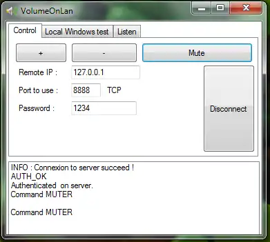 Download web tool or web app VolumeOnLan