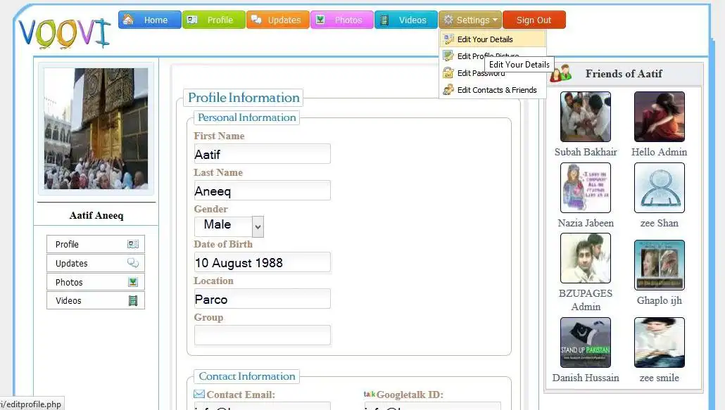 Download web tool or web app voovi