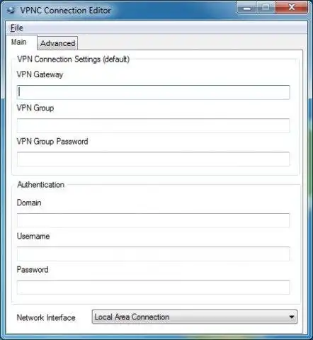 Download web tool or web app VPNC Front End