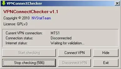 Download web tool or web app VPNConnectChecker