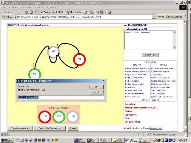 Download web tool or web app VSE - Visual Sentences Engine