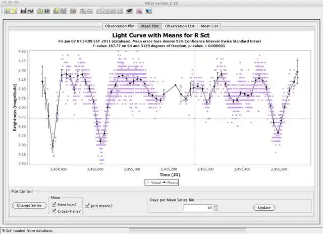 Download web tool or web app VStar