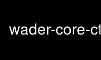 Run wader-core-ctl in OnWorks free hosting provider over Ubuntu Online, Fedora Online, Windows online emulator or MAC OS online emulator