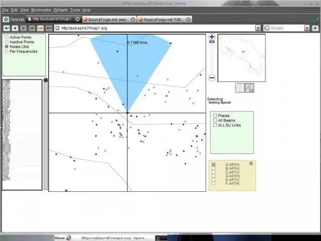 Download web tool or web app Waire Wireless link/frequency planner