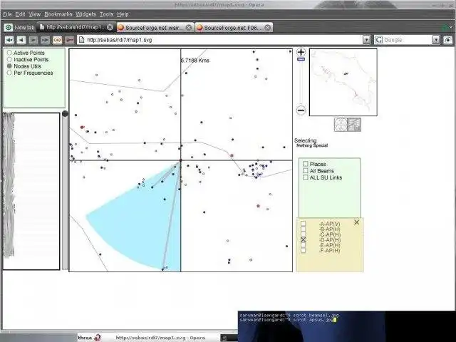 Download web tool or web app Waire Wireless link/frequency planner