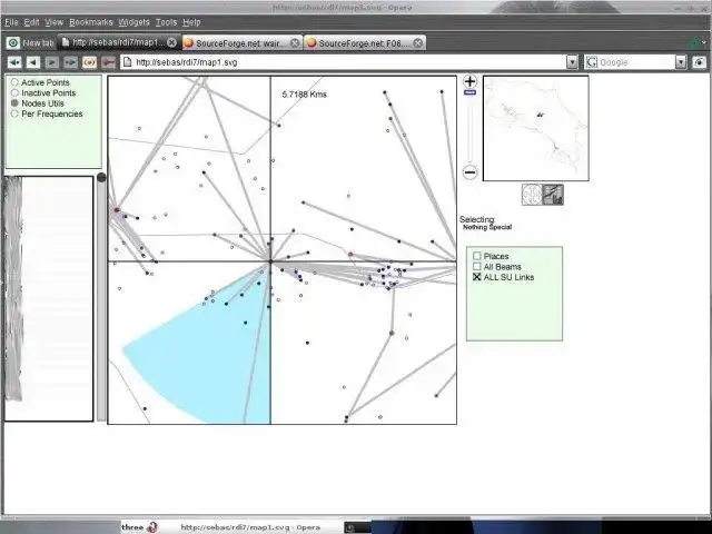 Download web tool or web app Waire Wireless link/frequency planner