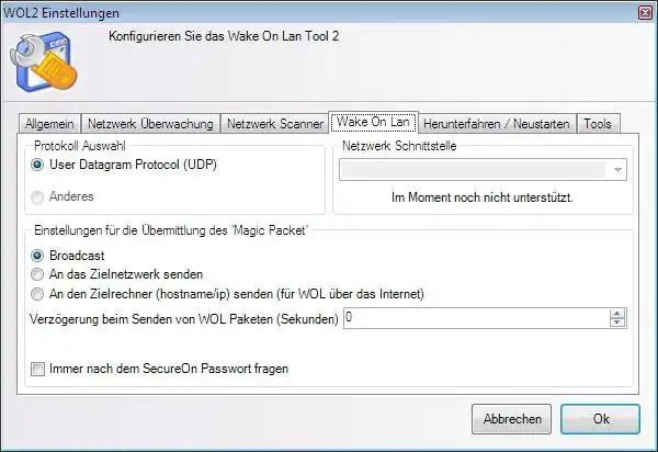 Download web tool or web app Wake On Lan Tool 2 .NET